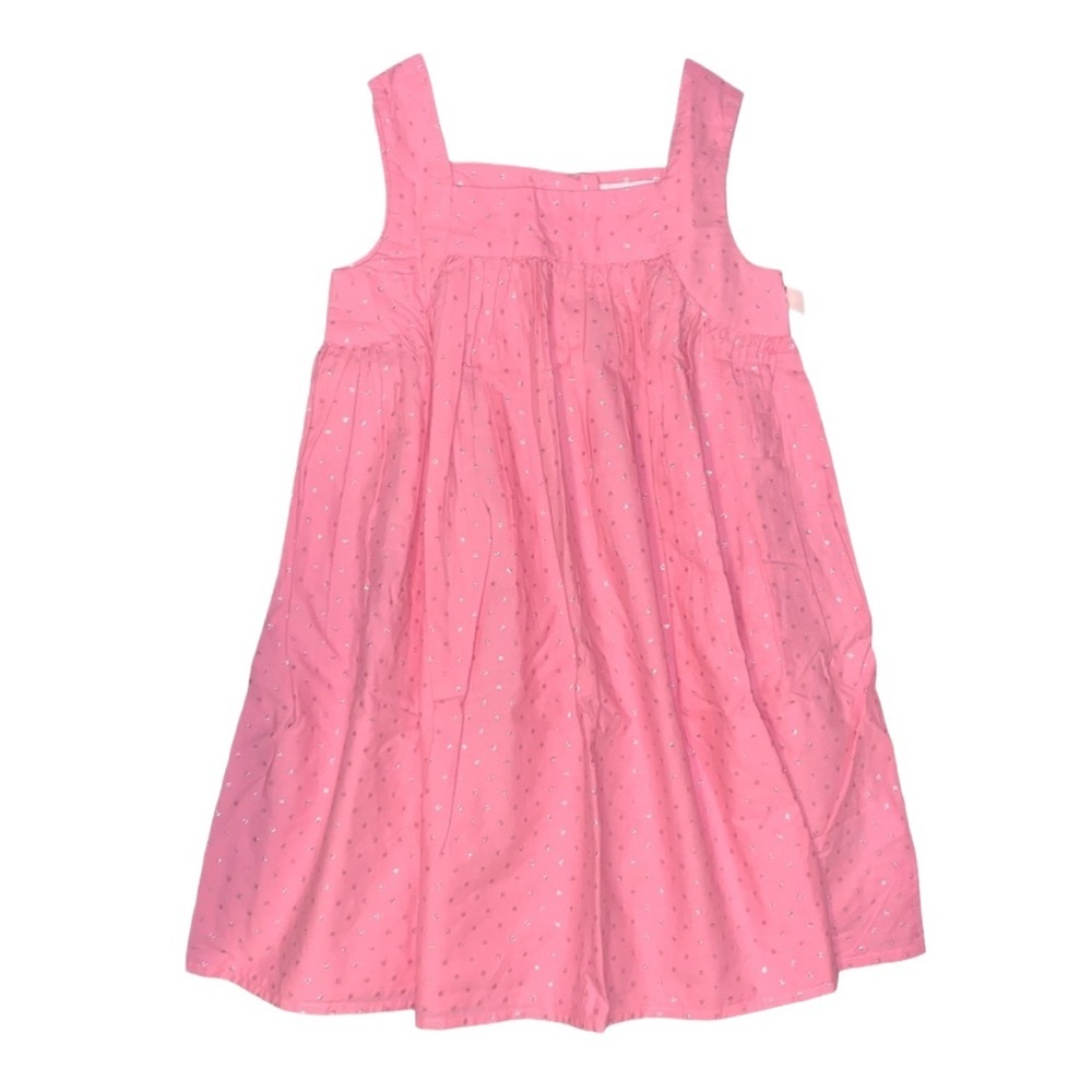 JILLIAN’S CLOSET SMOCKED DRESS - PINK SIZE 4T (NEW WITH TAGS) A12
